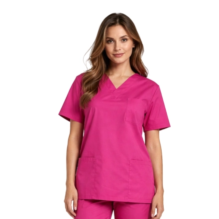 Bluza chirurgiczna amarant roz. M